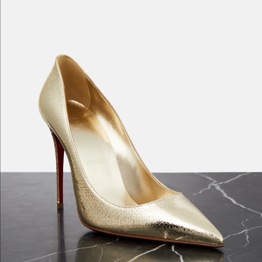 COPY - gold louboutin so kate 120mm